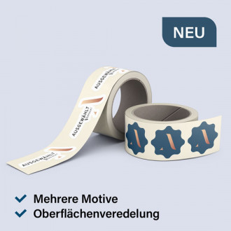 Etiketten auf Rolle Freiform