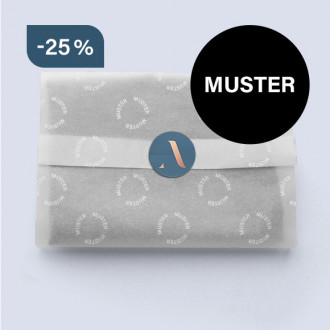 Muster Seidenpapier mit Zusatzfarbe Weiß individuell