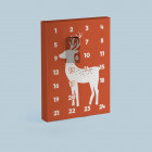 Adventskalender Hochformat individuell bedrucken 